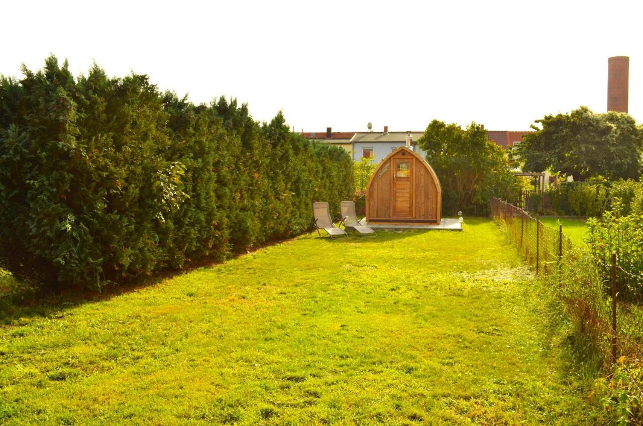Lehmhaeuschen Mit Sauna Tangermünde Exterior foto