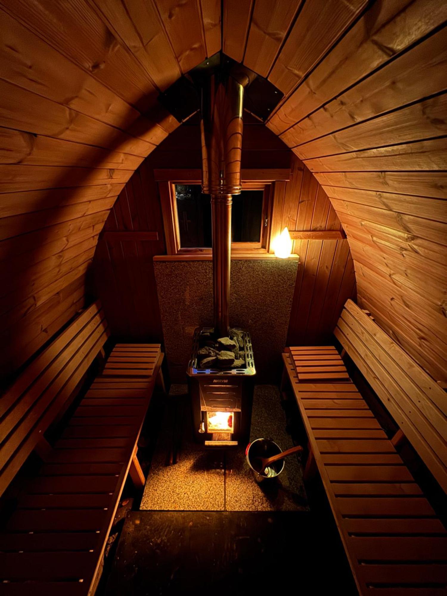 Lehmhaeuschen Mit Sauna Tangermünde Exterior foto